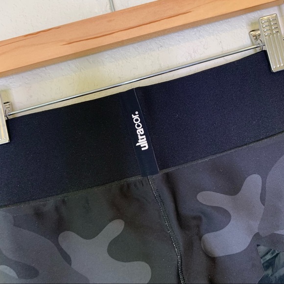 Ultracor Nero Matte Nero Ultra High Silk Camo Knockout Star Leggings XL - Picture 8 of 11